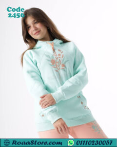 ترنج بناتي شتوي بتصميم أنيق مناسب للبنات مقاسات 14 إلى 18 كود 2456