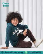 سويتشيرت هودي ترنج أطفال شتوي خامة ميلتون قطن – كود 1810