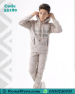 تفاصيل خامة وتصميم ترنج أولادي شتوي هودي للأطفال – كود 35180