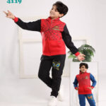 ترنج أولادي شتوي سوستة بطباعة سبايدر دافي ومريح – كود 4119