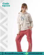 بنطلون ترنج بناتي شتوي هودي خامة دافية ومريحة – كود 65110