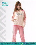 بنطلون ترنج بناتي شتوي هودي خامة دافية ومريحة – كود 65114