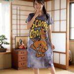 كاش للنوم حريمي كرتون Scooby Doo مريح