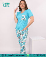 بيجامه حريمي نص كم