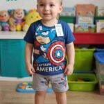 بيجامة كابتن أمريكا أطفال