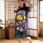 كاش للنوم حريمي كرتون Tweety مريح