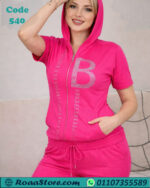 بجامه قطن حريمي نص كم