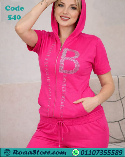 بجامه قطن حريمي نص كم